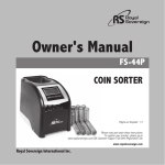 Royal Sovereign FS-44P Owner`s manual