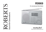 Roberts R9969 Specifications