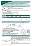 Acer AL2423W User`s guide