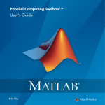 MATLAB PARALLEL COMPUTING TOOLBOX - S User`s guide