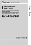 Black Box DVH-P5000MP Operating instructions