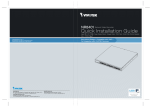 Vivotek NR8401 Installation guide