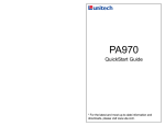Unitech PA970 User`s manual