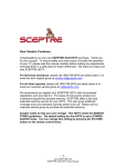 Sceptre X325 User manual