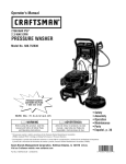 Craftsman 580.752830 Operating instructions