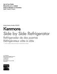 Sears T1KB2/T1RFKB2 Use & care guide