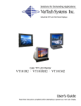 VarTech Systems VT181RH2 User`s guide