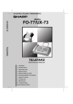 Sharp UX- Printer, Specifications