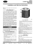 Carrier 38YKC Instruction manual