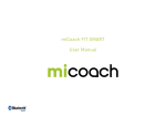 Adidas micoach User manual