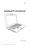 Asus G51J User manual