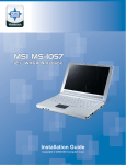 MSI MS-6567 Installation guide