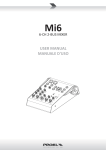 PROEL Mi6 User manual