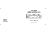 Custom Radio CSS-5930BT Owner`s manual