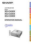 Sharp Notevision XG-C335X Specifications