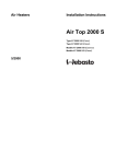 Webasto Air Top 2000 S B Technical data