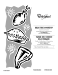 Whirlpool WCE52424AB Use & care guide