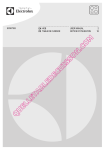 Electrolux EGW7353 User manual