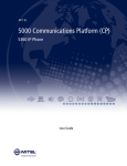 Mitel 5360 SIP PHONE User guide