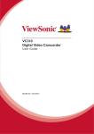 ViewSonic VC310 User guide