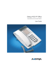 Aastra DBC 422 User guide