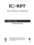 Crown DRN16 Instruction manual