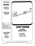Craftsman 113.228360 Owner`s manual