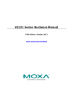 Moxa Technologies V2101 series Hardware manual