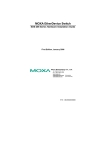 Moxa Technologies EDS-208 series Installation guide