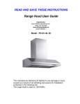 Euro Kitchen Appliances PS101-30 User guide