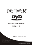 Denver DVU-1112 Instruction manual