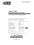 Agilent Technologies E1330B User`s manual