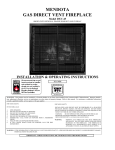 Mendota DXV-45 Deep Timber III Operating instructions