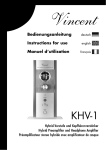 VINCENT KHV-1 Specifications