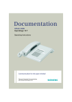 Siemens OpenStage 10 T Operating instructions