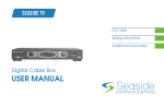 Seaside DCT 5000 User manual