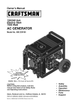 Craftsman 580.329180 Owner`s manual