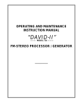 Radica Games DAVID-II 716 Instruction manual