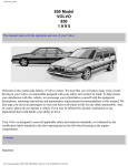 Volvo 850 GLT Operating instructions