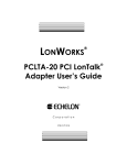 Echelon PCLTA-20 User`s guide