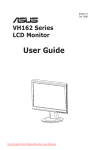 Asus VH162 Series User guide