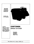 Craftsman 917.249393 Operator`s manual