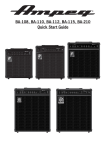 Ampeg BA-110 Specifications