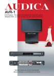 Audica AVR-1 Specifications