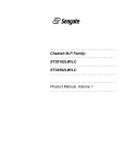 Seagate ST39102LC - Cheetah 9.1 GB Hard Drive Product manual
