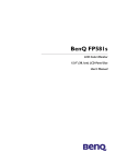 BenQ FP581s User`s manual