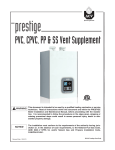 ACV Prestige CPVC Installation manual