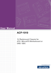 Advantech AIMB-766 User manual