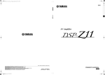 Yamaha DSP-Z11 Owner`s manual