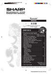 Sharp R-310BW Specifications